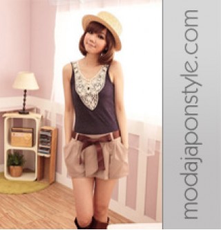 Japon Style Bayan Şort